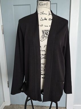 Jones New York | Lightweight Open Front Cardigan | Size Large